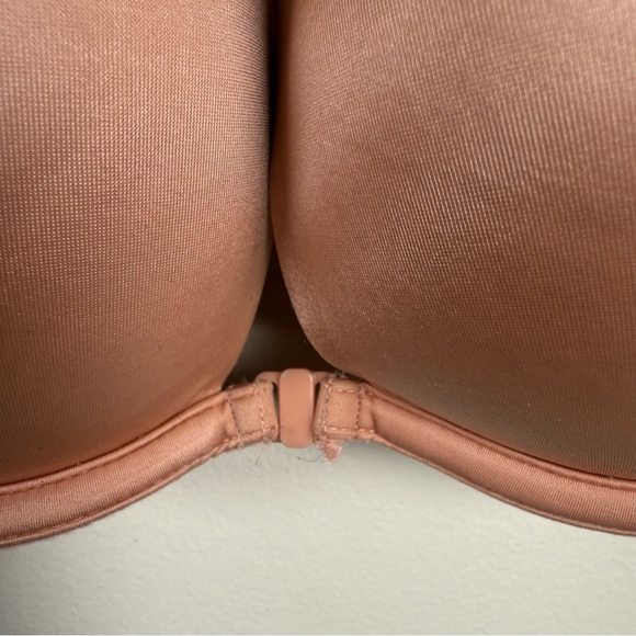 Victoria Secret Blush Pink Sexy Rhinestone Push Up Bra 36C - Picture 3 of 9